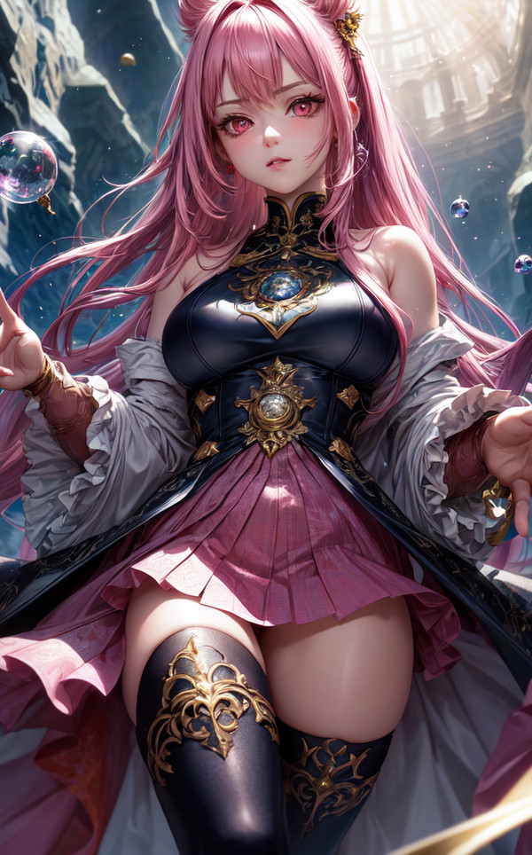 Pink Hair Magical Girl 3