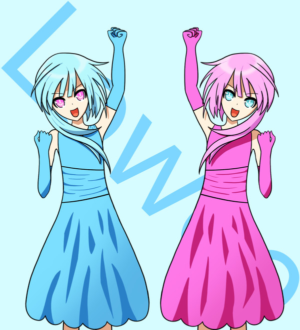 Rom and Ram in a Dress