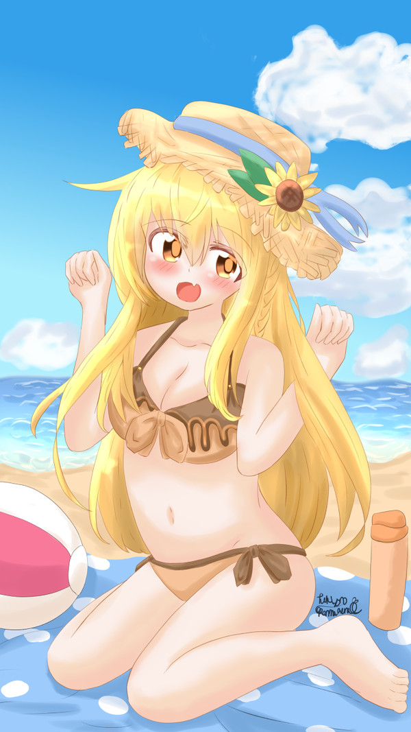 うちの子水着
