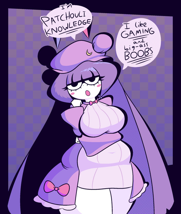 Patchouli's iconic catchphrase