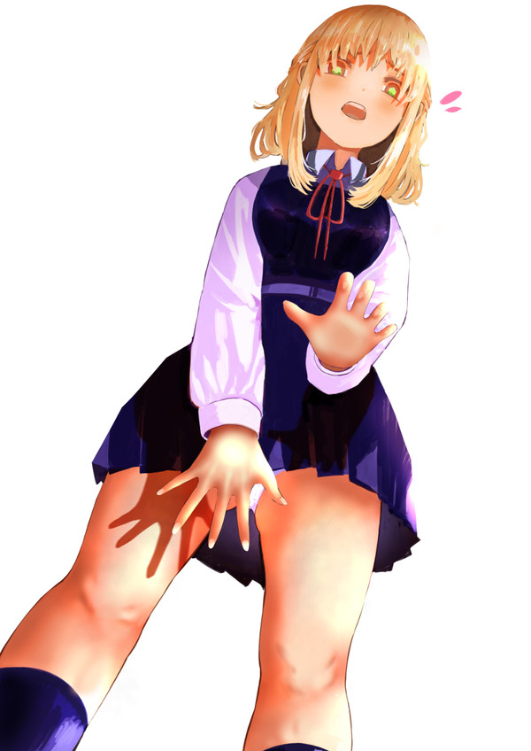 みっ見ないでください！