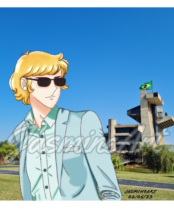 Albert in Brazil.