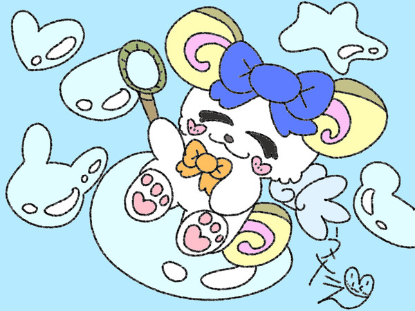 シャボン玉ふわふわ💕