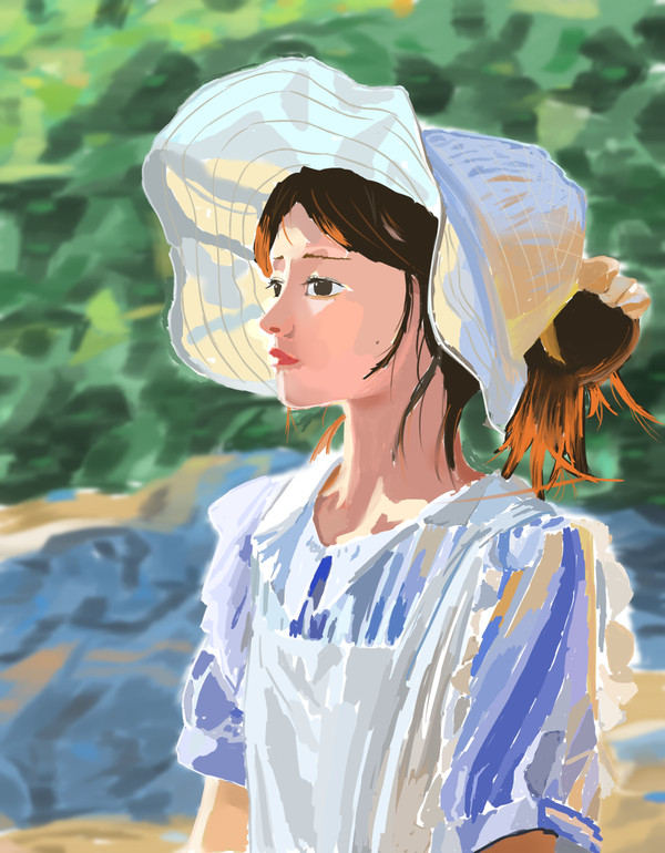 少女(速涂)