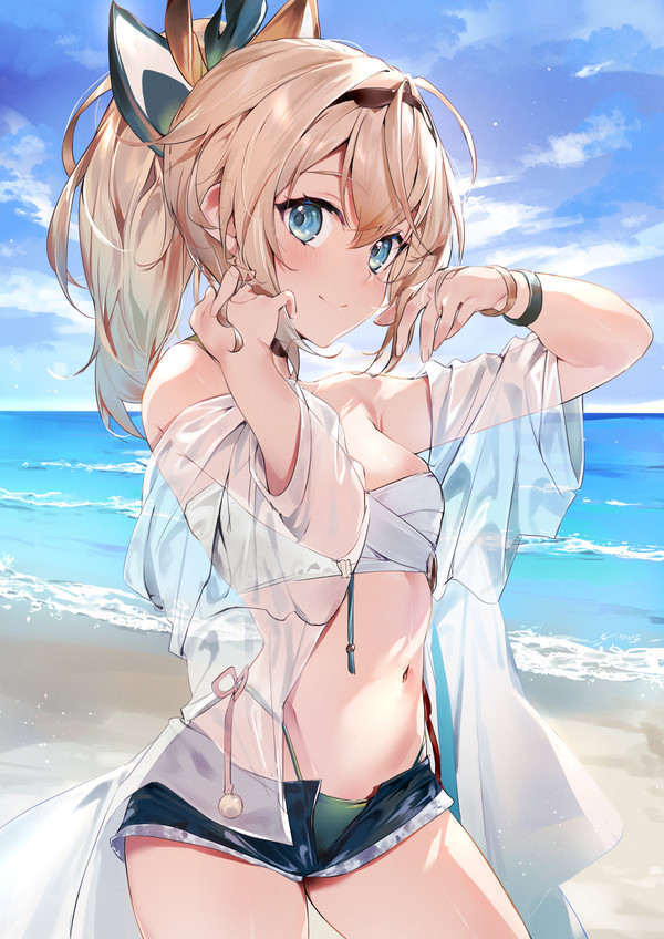 アツいでござる～🍃☀️🌊