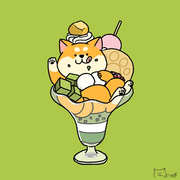 抹茶パフェ