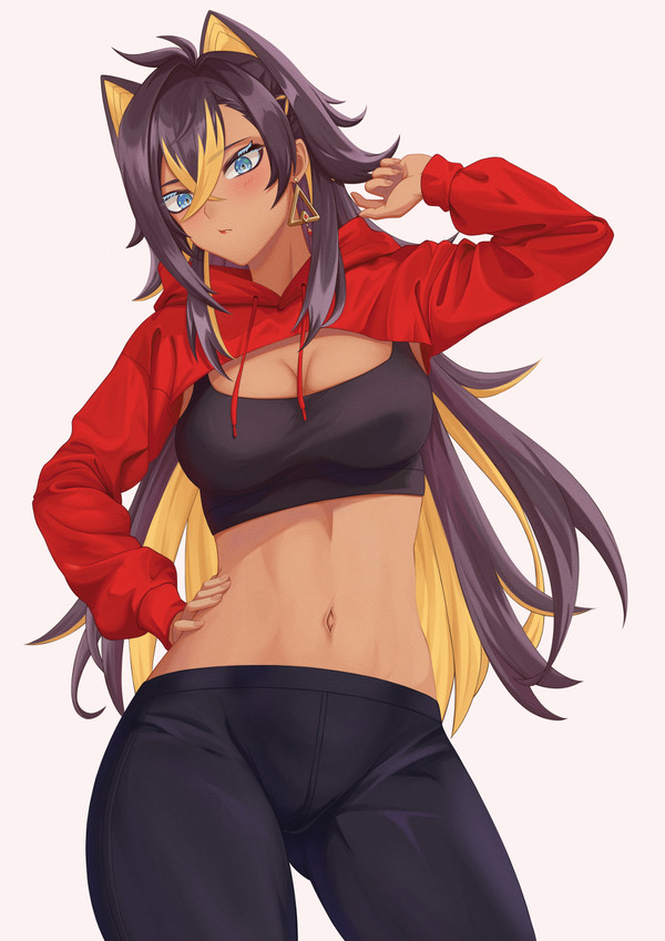 Dehya in sportswear