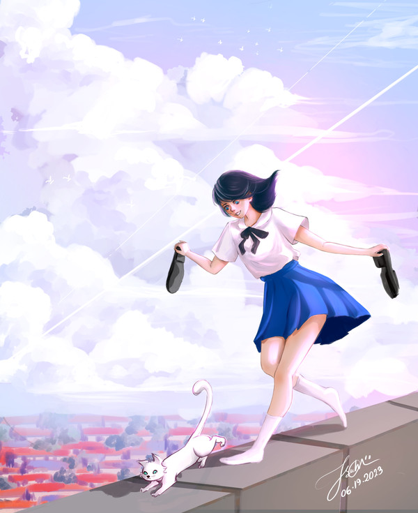 🐈🏃♀️