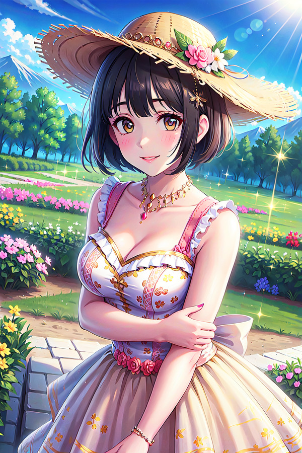 Under the summer heat