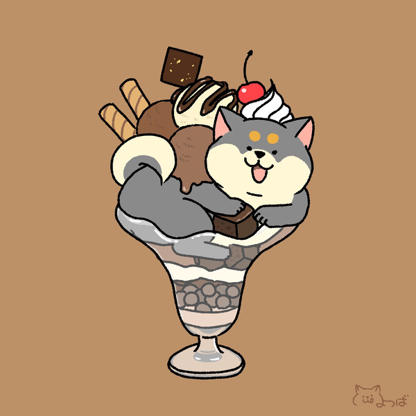 チョコレートパフェ