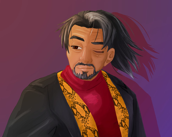 Old Man Majima Goro