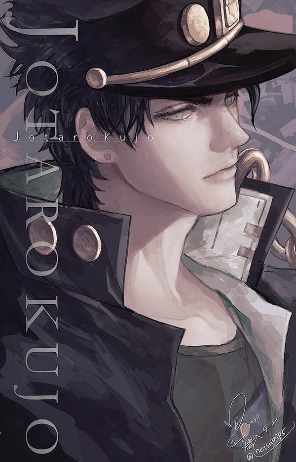 ジョジョ3部キャラ初描き