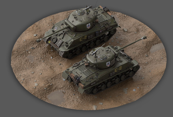 サンダース大学付属高校戦車M4A3E8(アリサver)