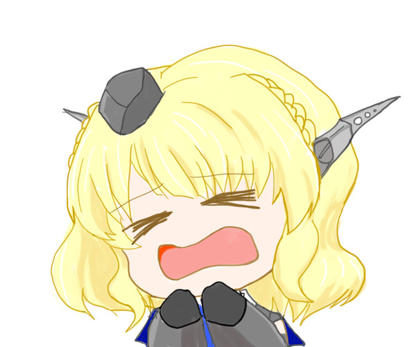 嫌がるコロラド(デフォルメ