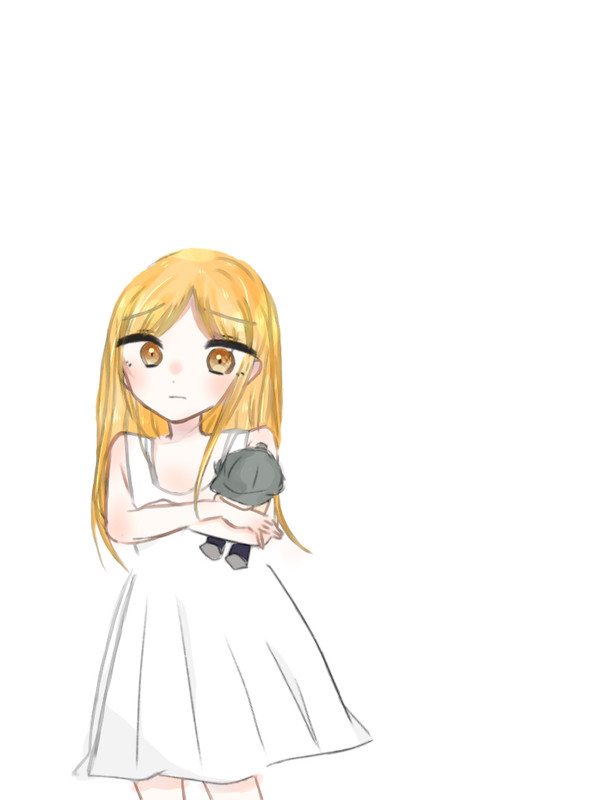 少女 厚塗り練習
