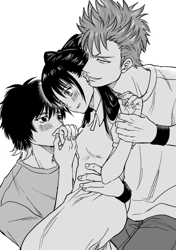 黒猫と狼男