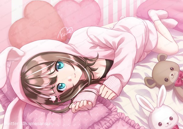 Vtuber すず音様 グッズ用イラスト