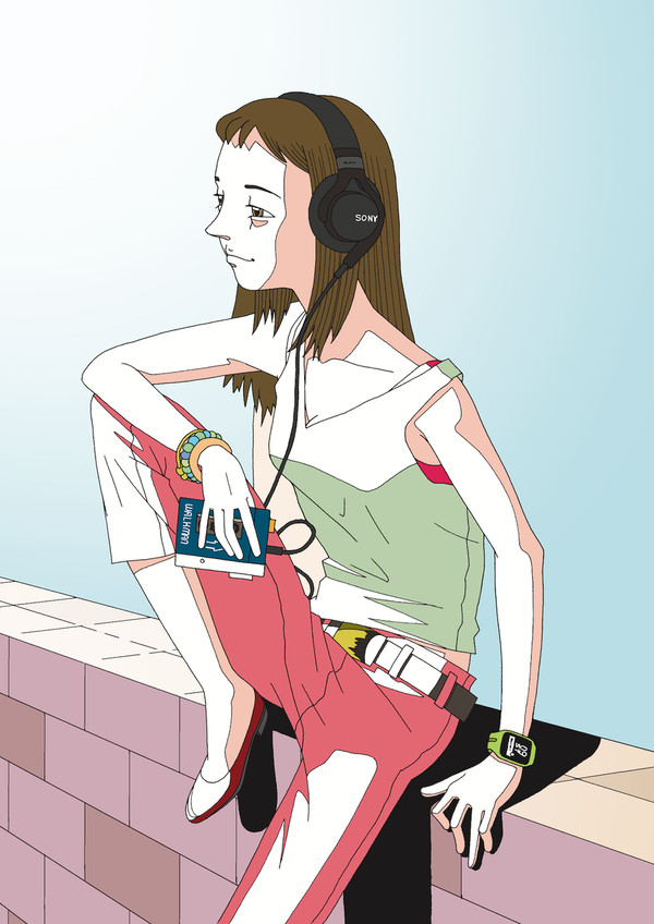 Walkman girl