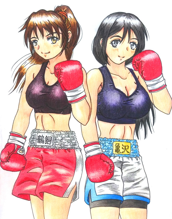 親友同士の２人