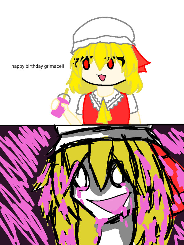 Flandre with grimace shake!