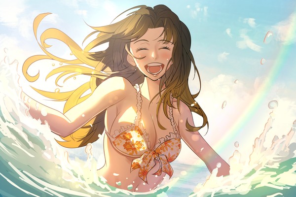 Summer time swim