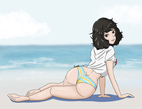 Kawakami at the Beach