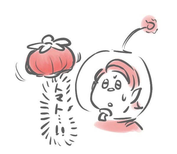 ピクミン4体験版落書き