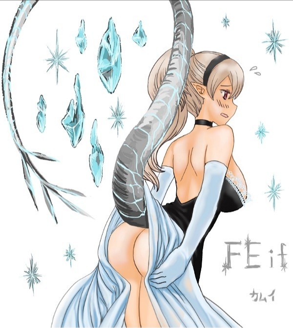 [FEif]しっぽが制御できないカムイ♀