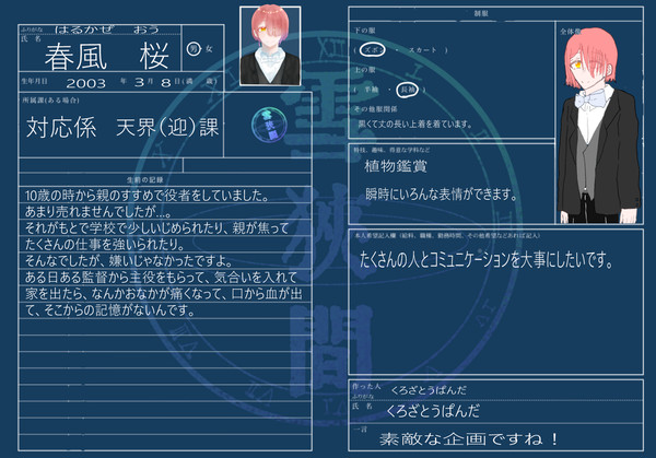 おそらく結構前の企画参加