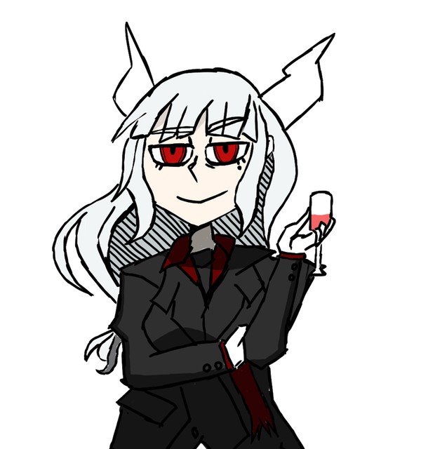 練習　Helltaker Lucifer