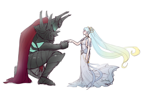My queen...