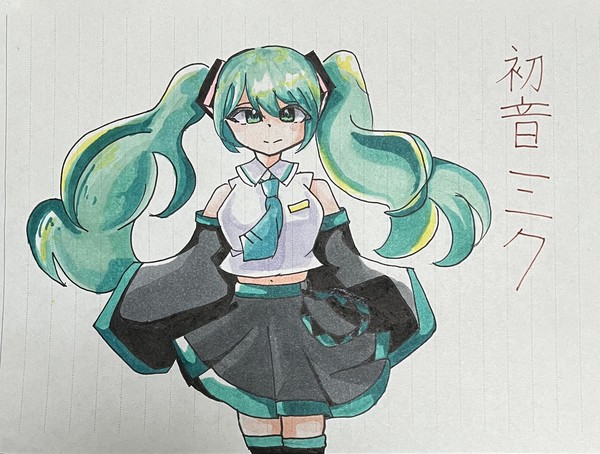 初コピックやぁ！