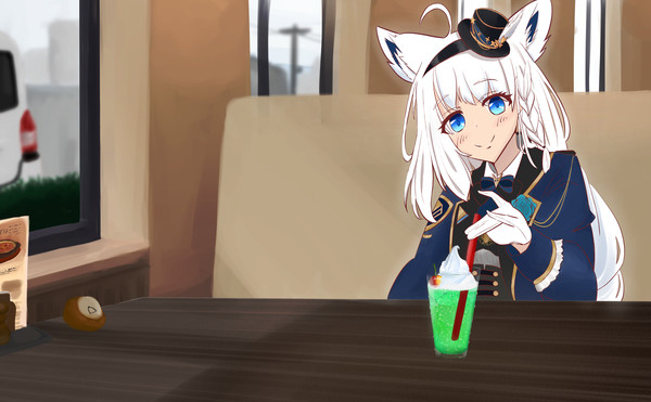 フブちゃんを描いてみた
