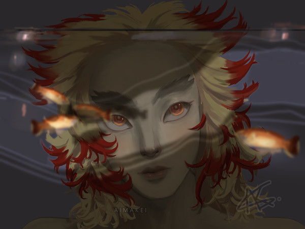 Kyojuro Rengoku Fanart
