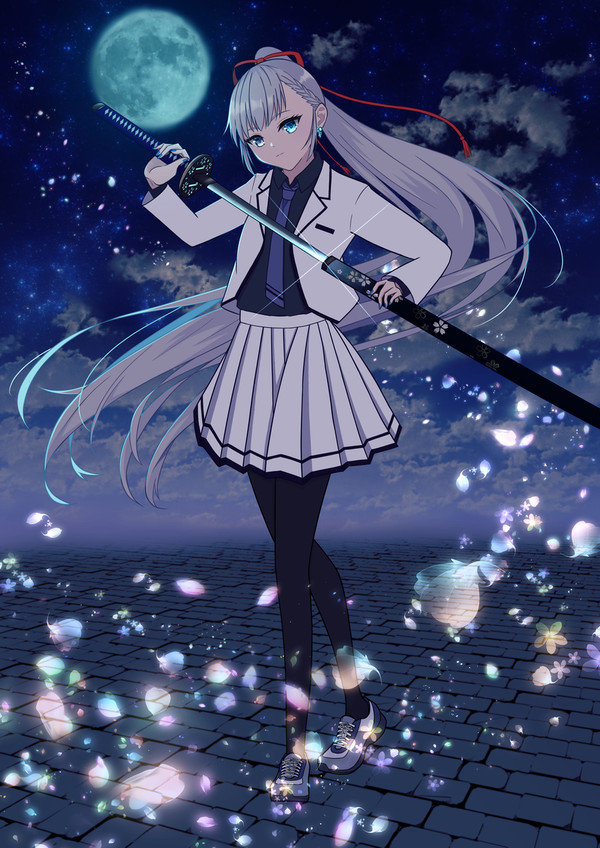 『月明かりの下』