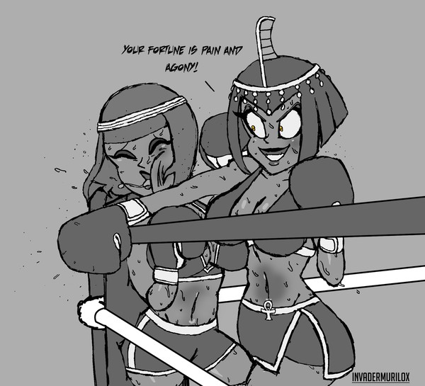 Eliza vs Menat - Boxing Match