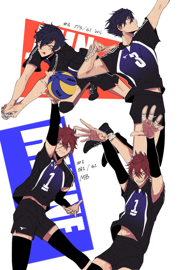 バレーパロ🏐