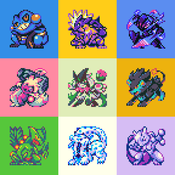 32×32ポケモンリクエストまとめ