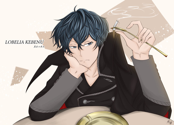 2022/7/21【青ロベリア生誕祭イラスト】