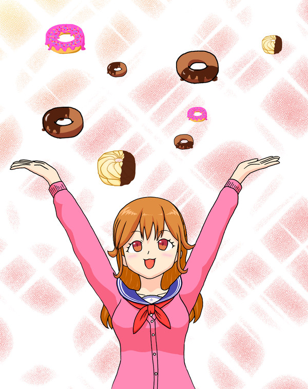 芽衣誕イラスト