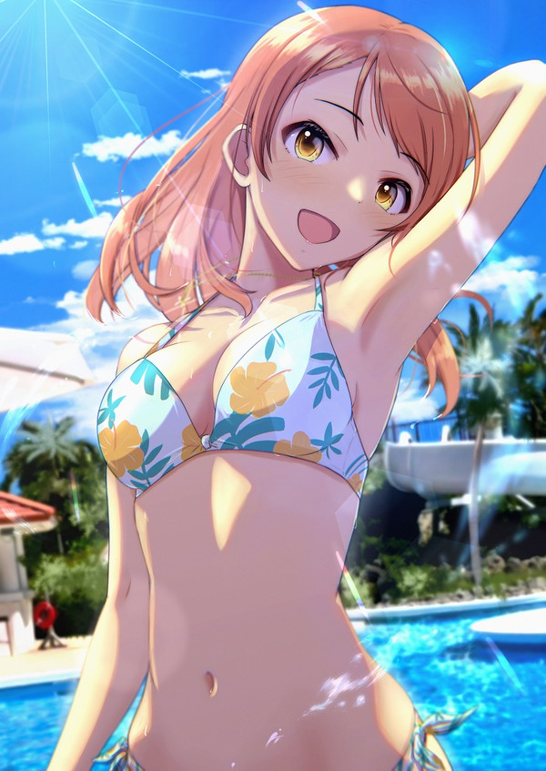 水着加蓮ちゃん