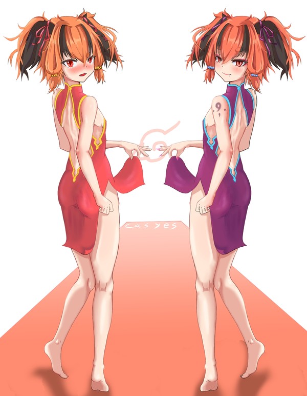 九喇嘛子（旗袍）