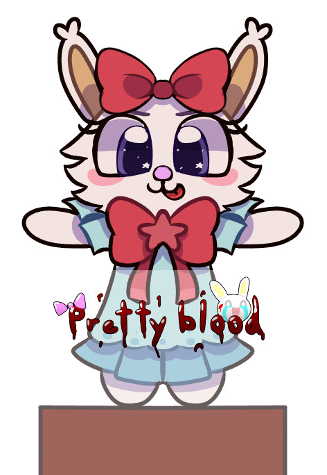 pretty blood x oshi no ko parody