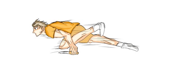 ゴキブリダッシュする守若の兄貴