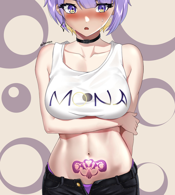 Moona womb tatoo