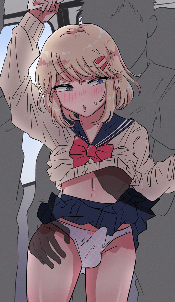 女装×電車