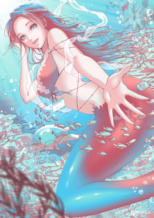 案内人魚のめいです
