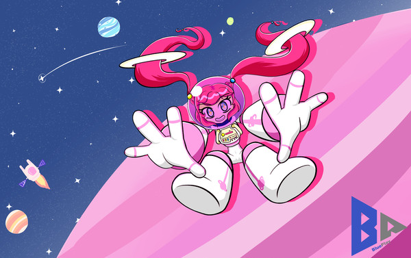 Space girl2