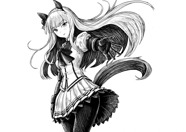 白黒スズカさんと過程