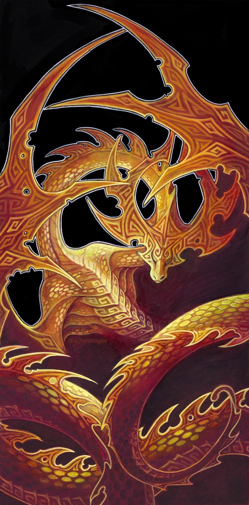 pattern dragon
